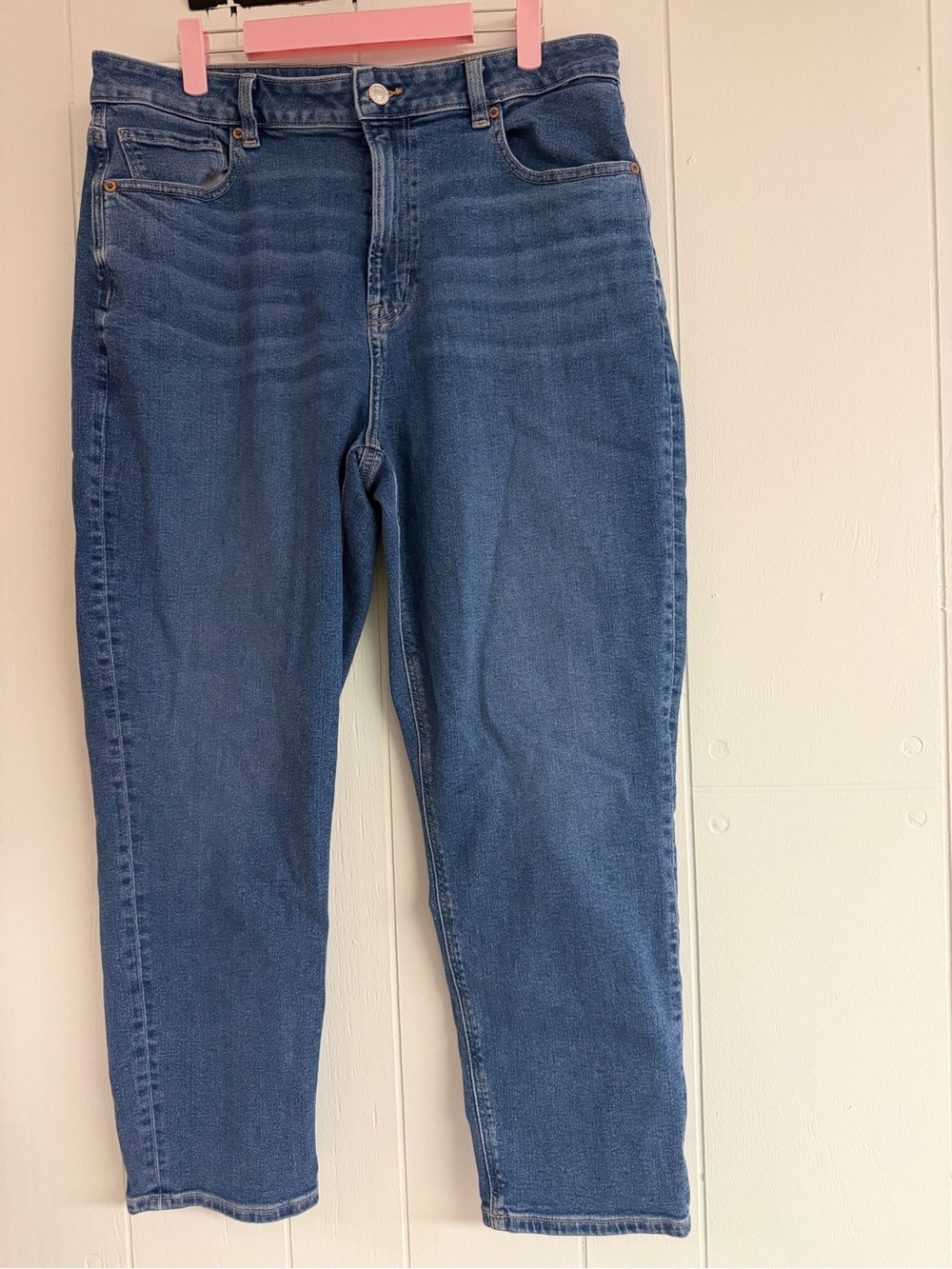 American Eagle Outfitters Women’s Mom Jeans- Size 14 Short